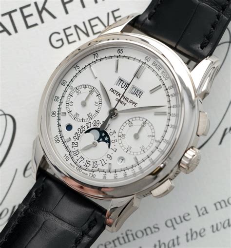 white gold patek philippe.